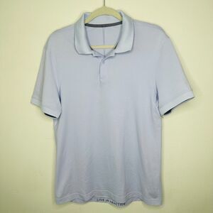 Lululemon Athletica Light Blue Polo Shirt